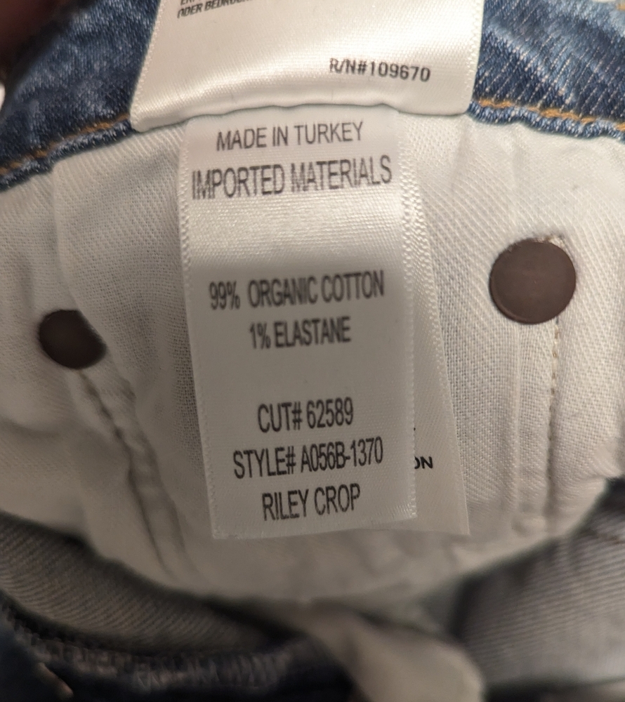 Agolde Riley Crop Jeans - Picture 8 of 12